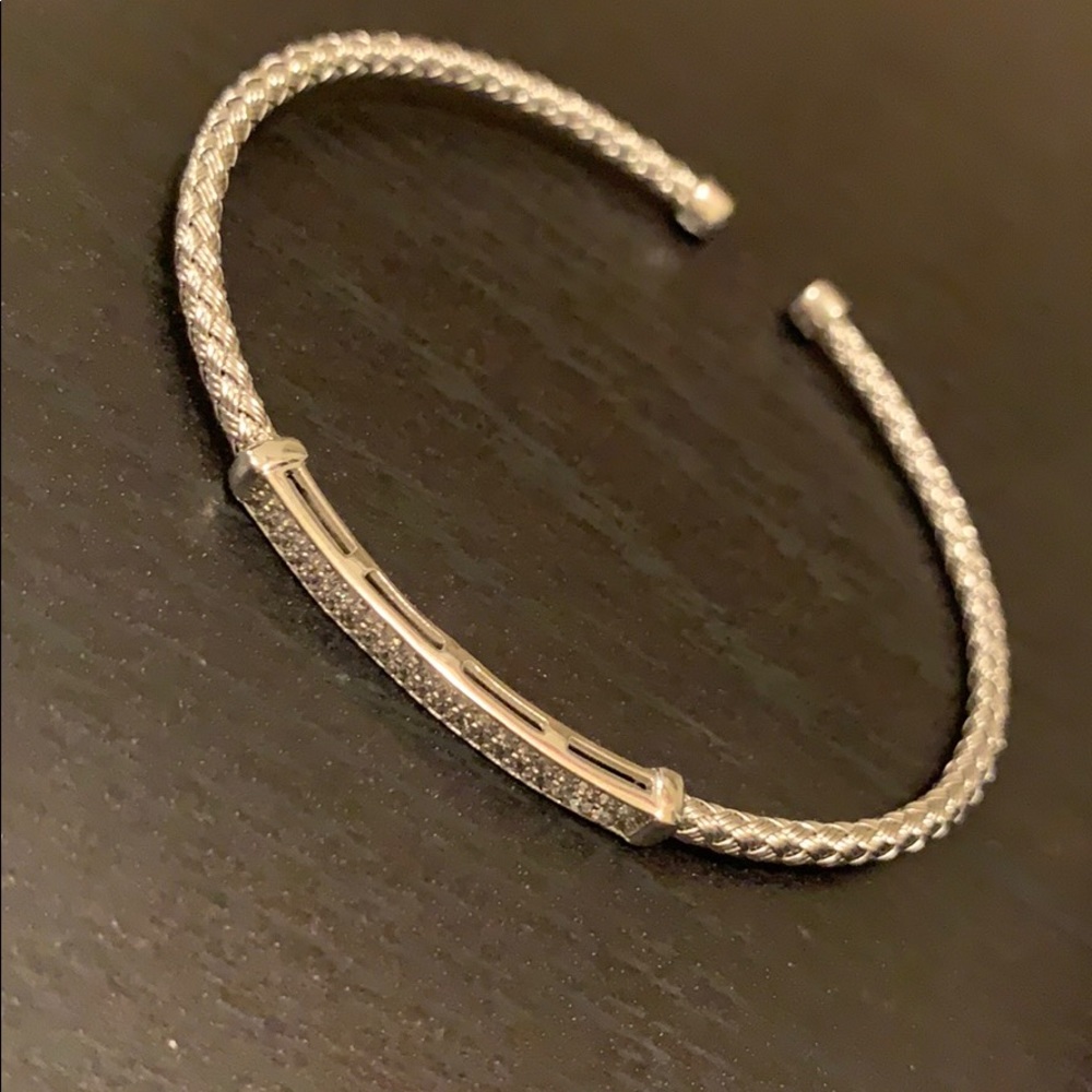 Silver Mesh Cuff